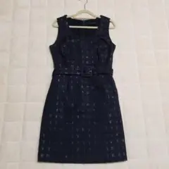 ワンピース　ネイビー　バナナ・リパブリック