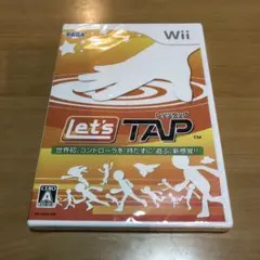Wiiソフト　レッツタップ　Let‘s tap SEGA