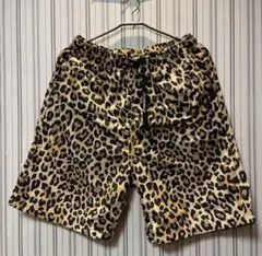 ヒョウ柄ハーフパンツ