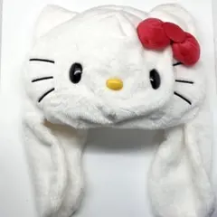 ハローキティ　帽子　キャップ　ふわもこ　ぬいぐるみキャップ　エイコー　2014年