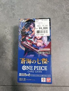 テープ付き】ONE PIECEカード 蒼海の七傑 OP-14 未開封BOX - メルカリ