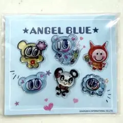 ナルミヤキャラクターズ　ぷっくりシール　セブンイレブン　エンジェルブルー