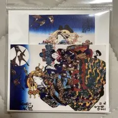 歌川国貞（三代歌川豊国）◆浮世絵◆角町 大黒屋内 大淀◆花魁◆ステッカー