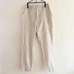 BEAMS heart メンズ テーパードパンツ スラックス ベージュ