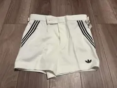 希少！超レア 80’s アディダス　ショートパンツ L デサント　短パン　白黒のサムネイル