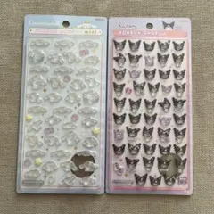 正規品　シナモロール クロミ　ボンボンドロップミニシール 2枚セット