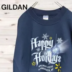 Xmasにも♡GILDAN Happy Holidays トレーナー クリスマス