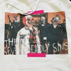 マイファス　パーカー ピエロ　バンド　MFS 「S.S.S2018」Lサイズ
