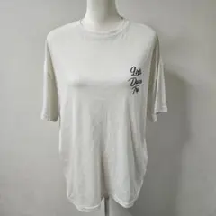 GRL/グレイル 半袖 クルーネック カットソー【F】ホワイト 白 プリント