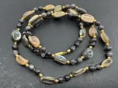 M7289 貝　ネックレス　ヴィンテージ アクセサリー