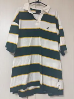 KANGOL カンゴール Tシャツ 半袖 横縞 ボーダー ポロシャツ オーバー