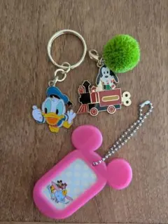 ディズニー ストラップ 3点セット