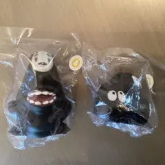 2体まとめ売り　まっくろくろすけ　カオナシ　千と千尋　指人形