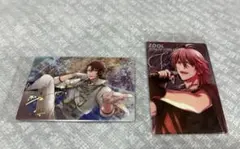 御堂虎於　2種　アイドリッシュセブン　アイナナ　ウエハース　カード