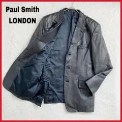 Paul Smith LONDON 牛革 レザー テーラードジャケット M
