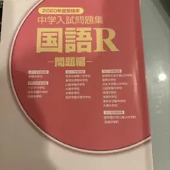 ⑯ 早稲田アカデミー 桜蔭中学校入試問題 解答解説集 国語 平成16年