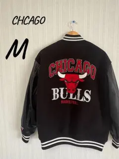 新品未使用】希少 CHICAGO BULLS スタジャン サガラ ロゴ L相当 - メルカリ