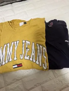 Tシャツ 2枚セット XL トミージーンズ プーマ ストリート 古着 まとめ売り