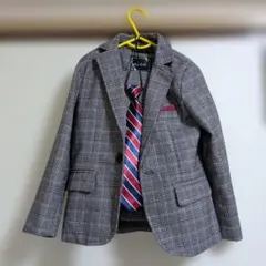 男の子 フォーマルスーツ 4点セット 120cm
