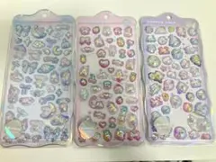 【正規品廃盤】ボンボンドロップシール　オーロラ　わんわん　うさぎ　ぷかぷか　レア