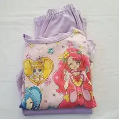 ヒーリングっどプリキュア　プリキュアパジャマ　女児パジャマ　光るパジャマ