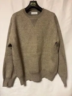 ADAM ET ROPE 杢スウェットニット S ベージュのサムネイル