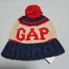 ニット帽　gap