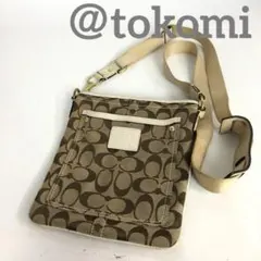 COACH コーチ シグネチャー ショルダーバッグ レディース ブランド