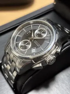 HAMILTON H326160 ジャズマスタークロノ　自動巻き　箱　取説　美品 中古【H326160】ハミルトン（HAMILTON） ジャズマスター クロノグラフ