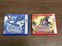ポケットモンスター アルファサファイア & オメガルビー セット　特典付き