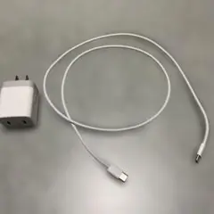 USB-C充電ケーブルとPD 25Wアダプター