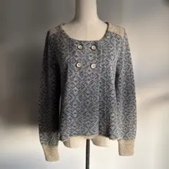 佐藤繊維　M.&KYOKO ニットカーディガン