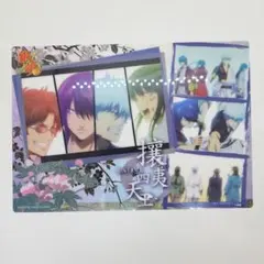 銀魂 A5　坂田銀時　桂小太郎　高杉晋助　坂本辰馬　クリアブロマイド