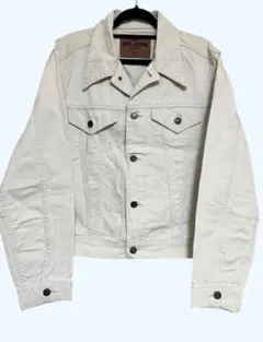 ホワイトデニムジャケット デニムジャケット