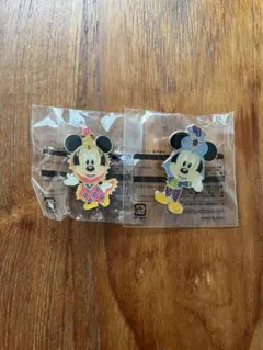 ディズニー ピンバッジセット ミッキー・ミニー未使用