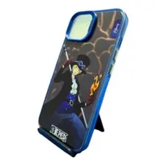 iPhone13/14 ケース ワンピース サボ ハイブリッド ハード&ソフト