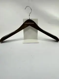 LARDINI 木製ハンガー ダークブラウン（07-297）