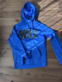 NIKE THERMA-FIT パーカー ブルー M