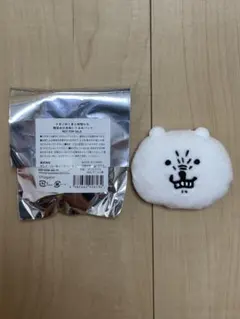 ナガノ展 ナガノのくまと仲間たち おかおぬいぐるみバッジ 怒り顔くまのサムネイル