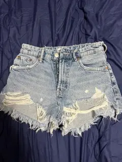 ZARA/デニムショートパンツ
