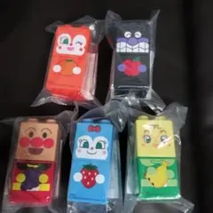 非売品　アンパンマンフルーツソース ブロックラボ 新品 5個コンプリートセット