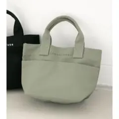 ローリーズファーム　キャンバスハンドバッグ　トートバッグ　カーキ　新品未使用