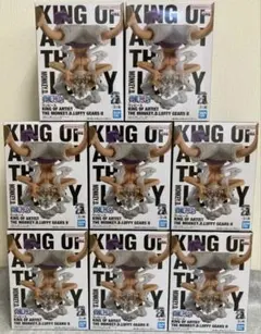 ワンピース KING OF ARTIST ルフィ　ギア5 ニカ　　8個セット