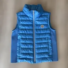 MONCLER 水色 キッズダウンベスト　6A