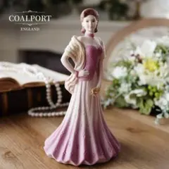 フィギュリン　英国コールポート　Miss Elizabeth　陶器人形 フィギュリン 英国コールポート Miss Elizabeth 陶器人形 - メルカリ
