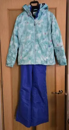 phenix スキーウェアセット 160 水色/青