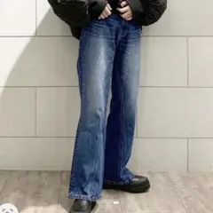 JEANASIS ビンテージフレアデニム M