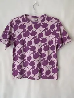 PUMA プーマ＆花柄が可愛い♡Tシャツ　サイズM　コットン100％のサムネイル