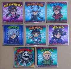 8種セット　ビックリマン　劇場版　エヴァンゲリオンマンシール　コラボ 公開記念