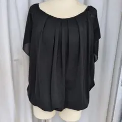 中古　LLサイズ カットソー　2着セット　アイボリー　ブラック